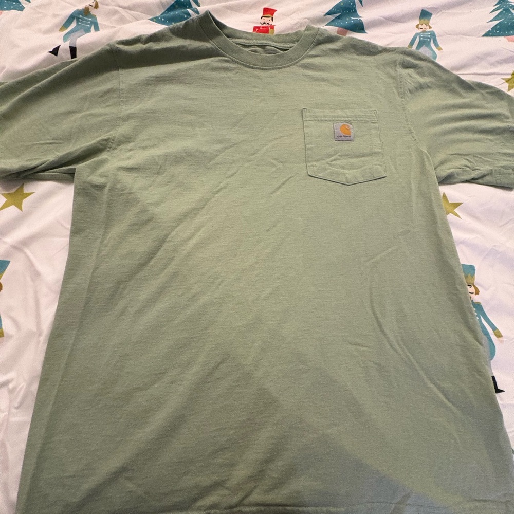 Carhartt Men's Sage Green Short Sleeve Tee